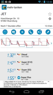 mehr-tanken android App screenshot 12