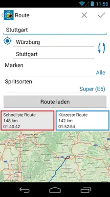 mehr-tanken android App screenshot 14